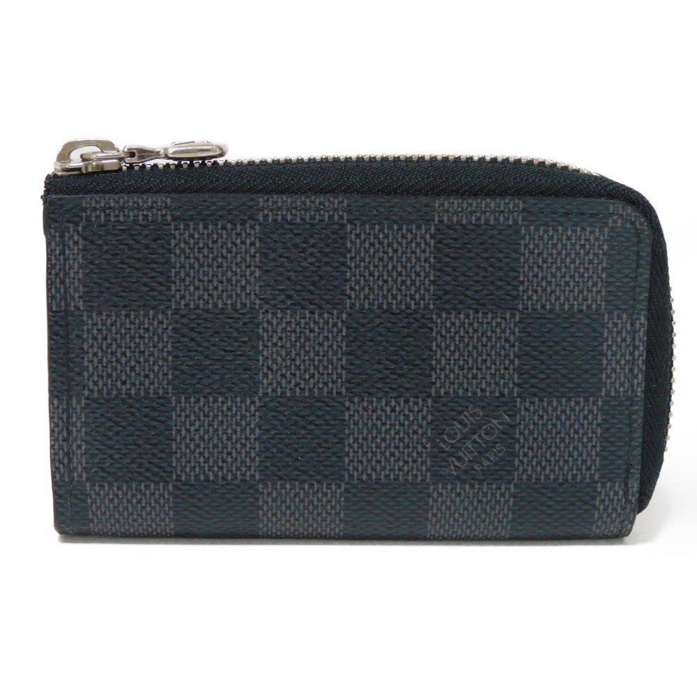 Louis Vuitton Key Case Car Case Coin Black Leather - Picture 2 of 16